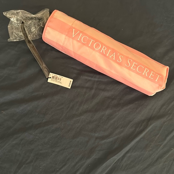 Victoria's Secret Pink Striped Umbrella - Picture 2 of 6